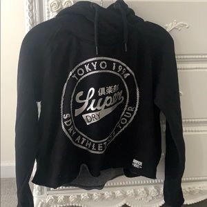 A pull over hoodie